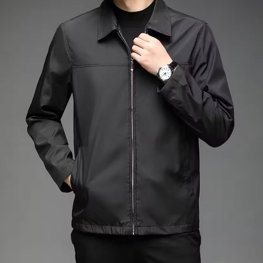 Herren Freizeitjacke mit Umlegekragen