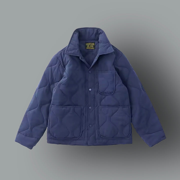 Herren Baumwoll Gefütterte Cargo Jacke