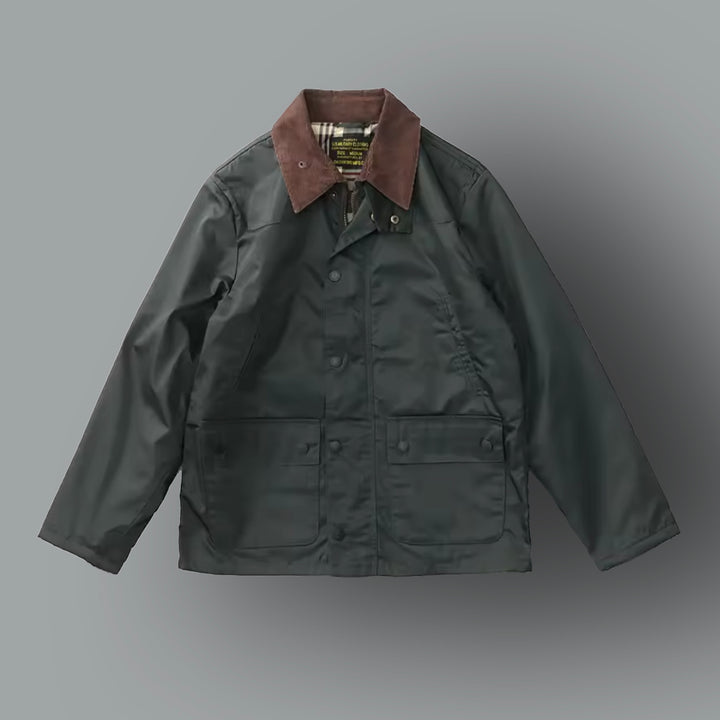 Retro Waxed Outdoor Jacke für Herren