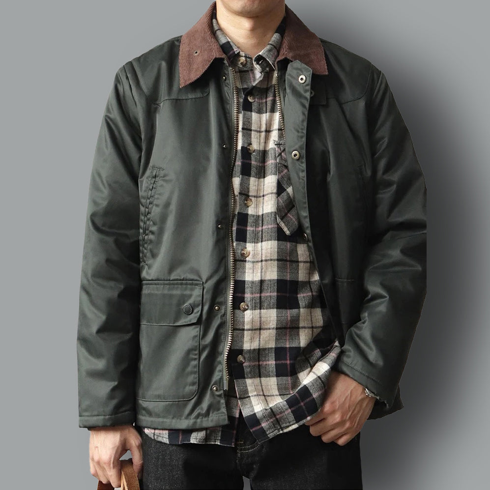 Retro Waxed Outdoor Jacke für Herren