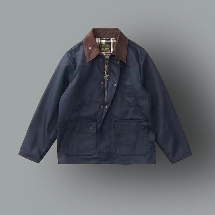 Retro Waxed Outdoor Jacke für Herren